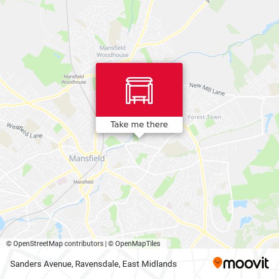 Sanders Avenue, Ravensdale map