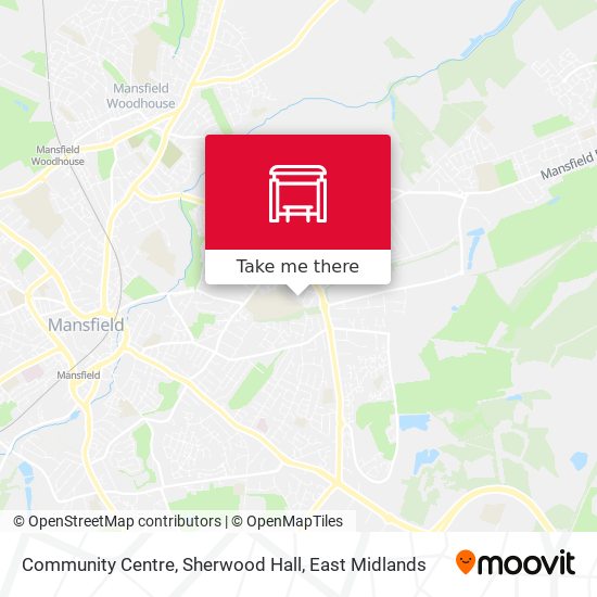 Community Centre, Sherwood Hall map