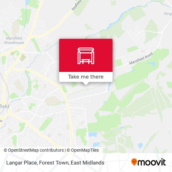 Langar Place, Forest Town map