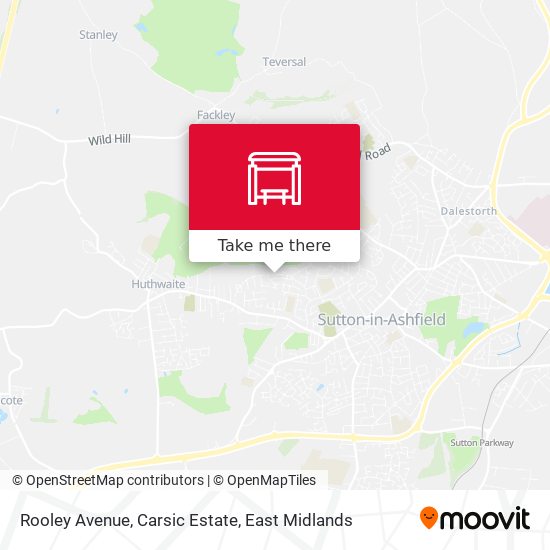 Rooley Avenue, Carsic Estate map