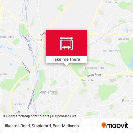 Ilkeston Road, Stapleford map