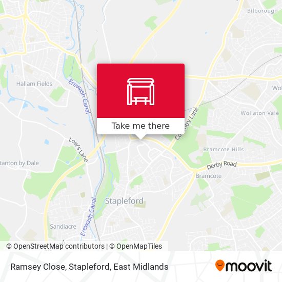Ramsey Close, Stapleford map