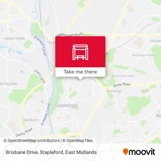 Brisbane Drive, Stapleford map