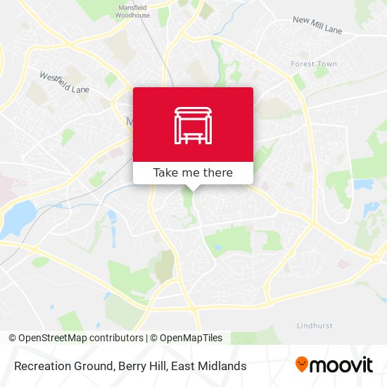 Recreation Ground, Berry Hill map