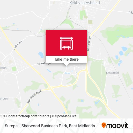 Surepak, Sherwood Business Park map