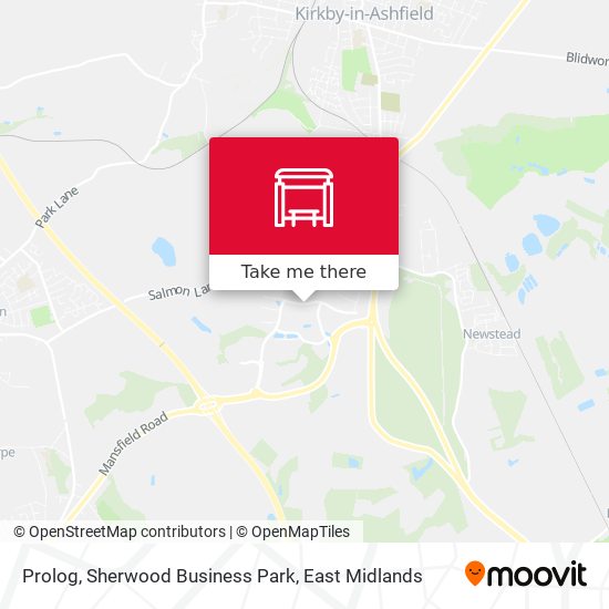 Prolog, Sherwood Business Park map