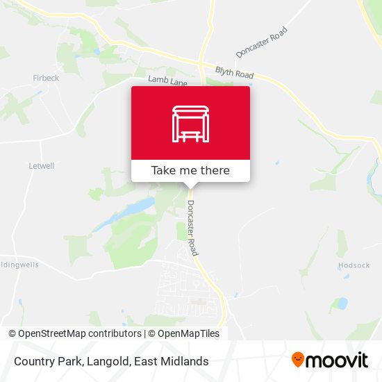 Country Park, Langold map