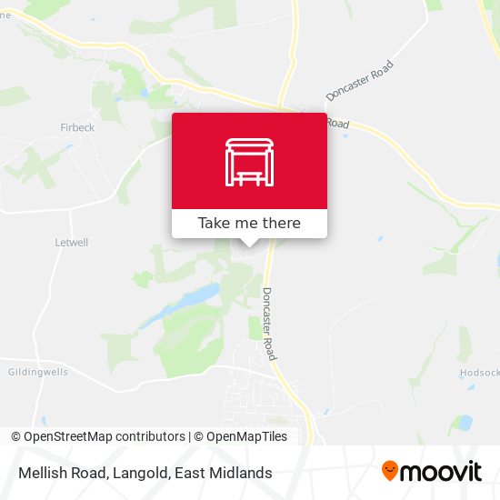 Mellish Road, Langold map