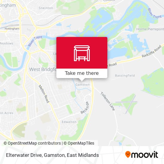 Elterwater Drive, Gamston map
