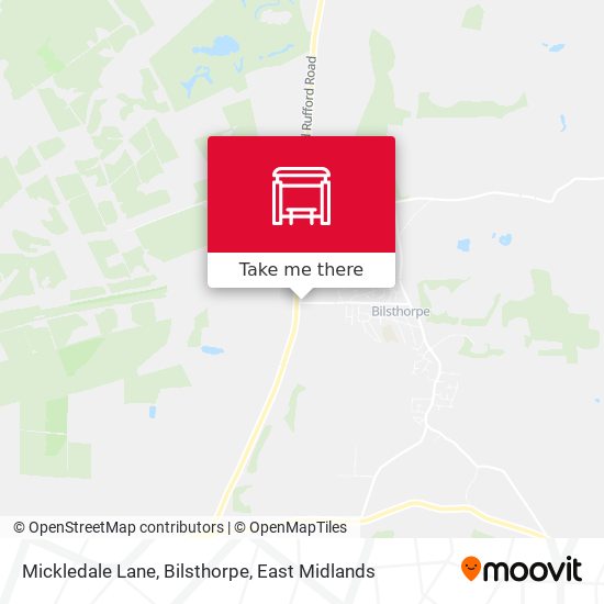 Mickledale Lane, Bilsthorpe map