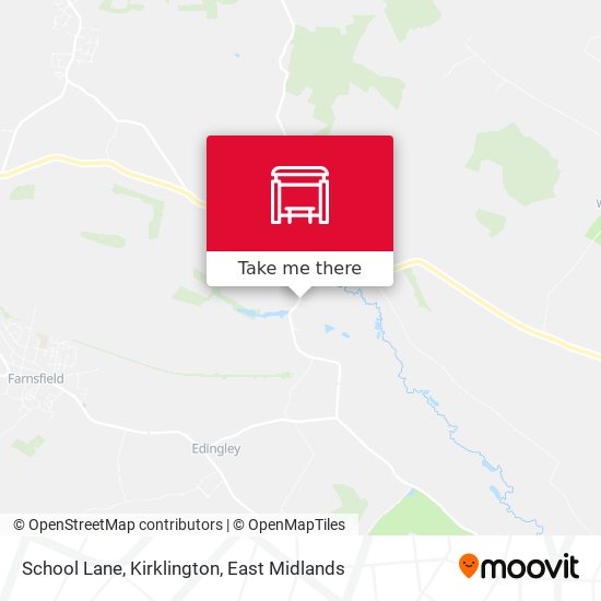 School Lane, Kirklington map