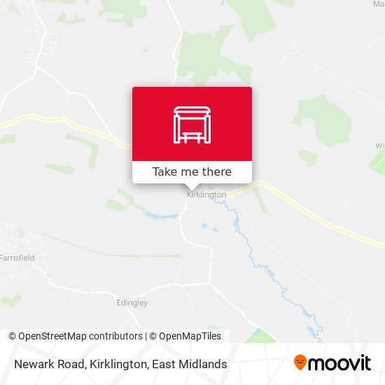 Newark Road, Kirklington map
