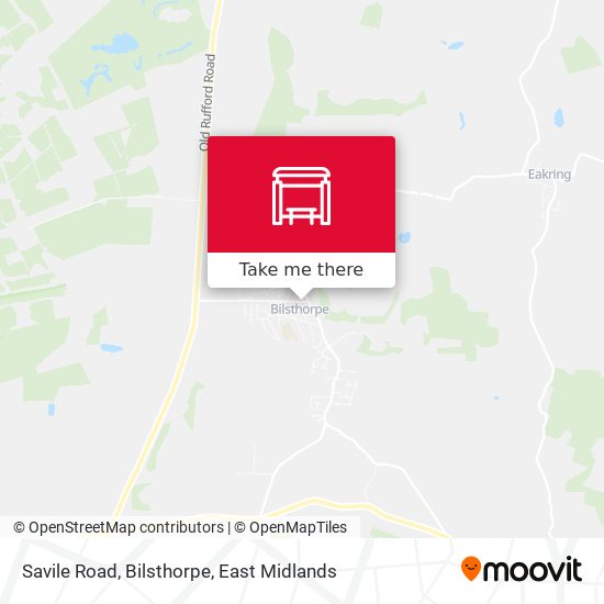 Savile Road, Bilsthorpe map