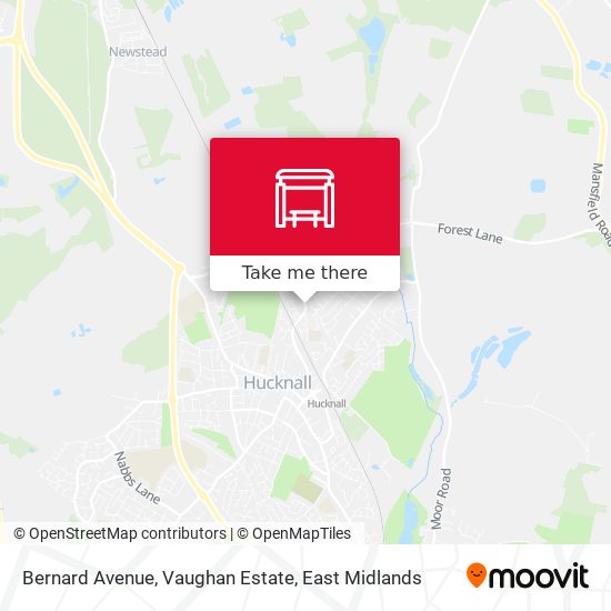 Bernard Avenue, Vaughan Estate map