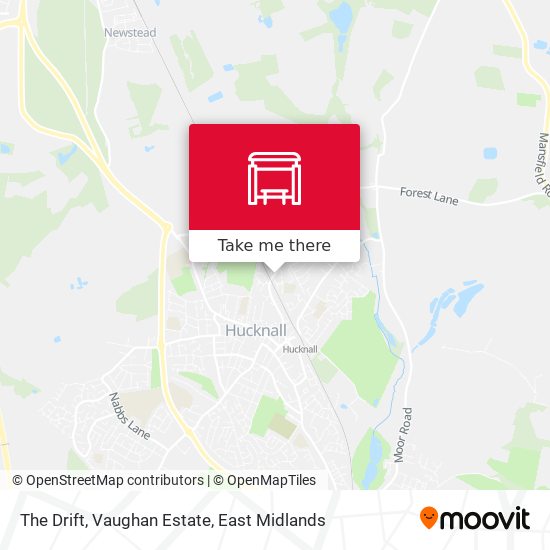 The Drift, Vaughan Estate map