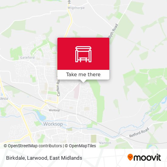 Birkdale, Larwood map