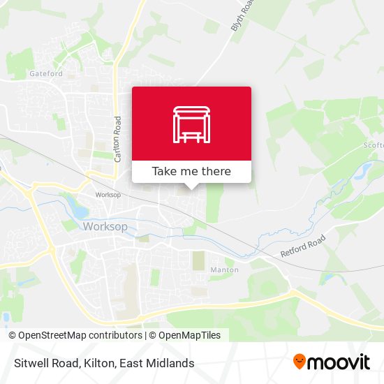 Sitwell Road, Kilton map