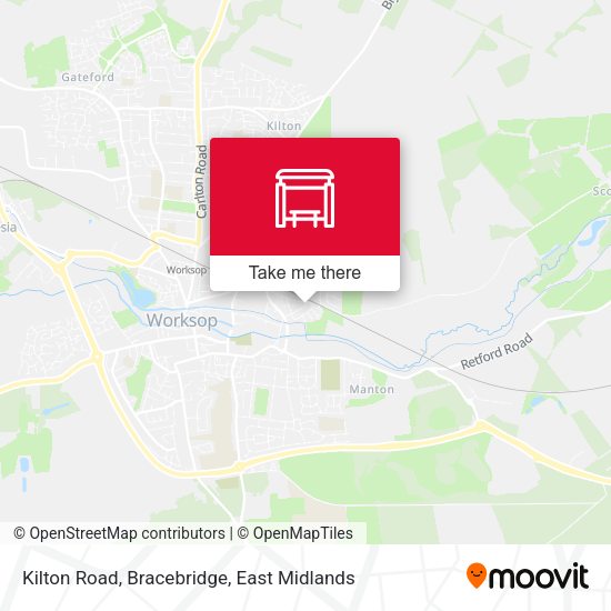 Kilton Road, Bracebridge map