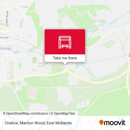 Chalice, Manton Wood map
