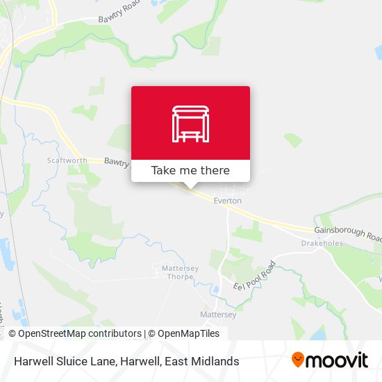 Harwell Sluice Lane, Harwell map
