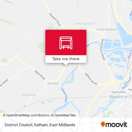 District Council, Kelham map