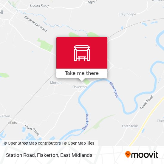 Station Road, Fiskerton map