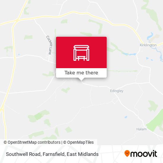 Southwell Road, Farnsfield map