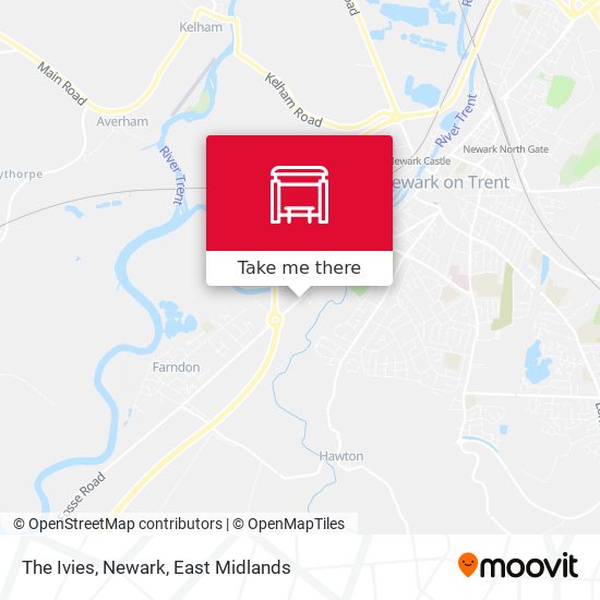 The Ivies, Newark map