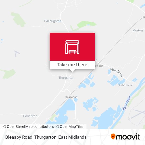 Bleasby Road, Thurgarton map