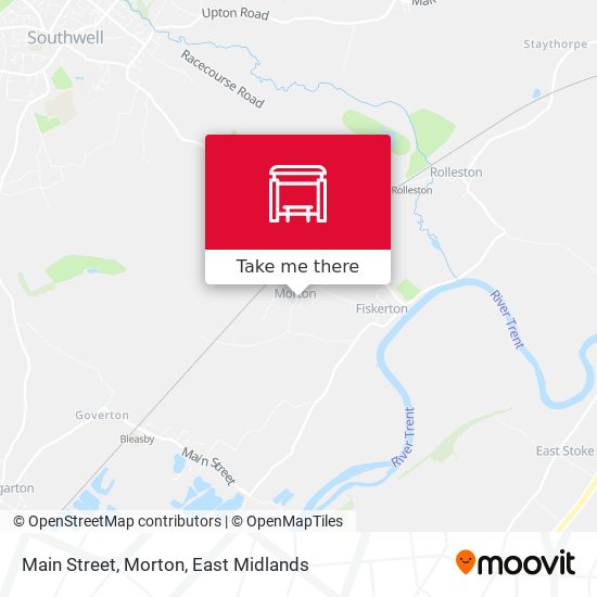 Main Street, Morton map