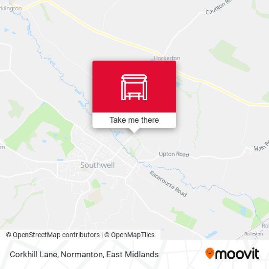 Corkhill Lane, Normanton map