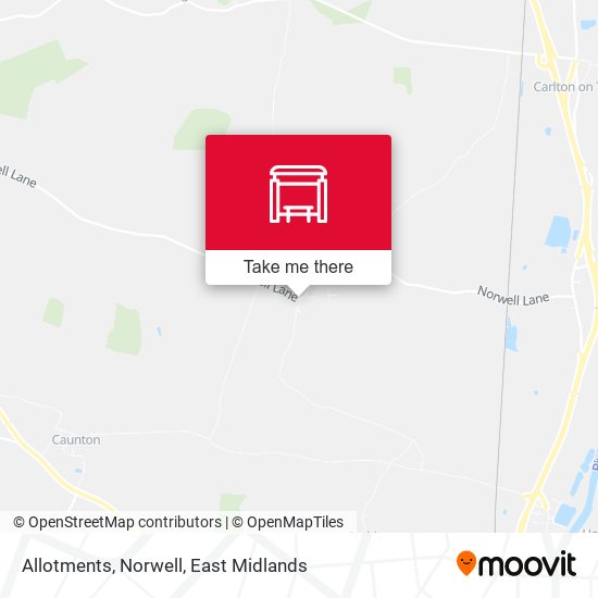 Allotments, Norwell map