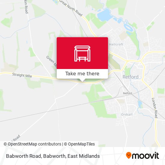 Babworth Road, Babworth map