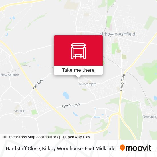 Hardstaff Close, Kirkby Woodhouse map