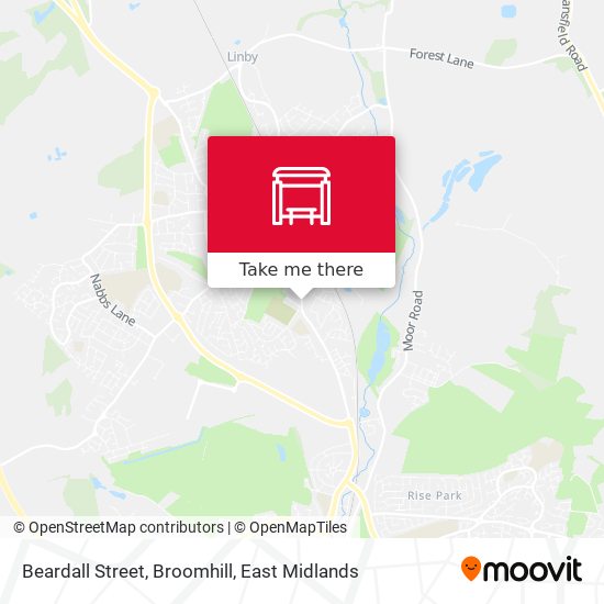 Beardall Street, Broomhill map