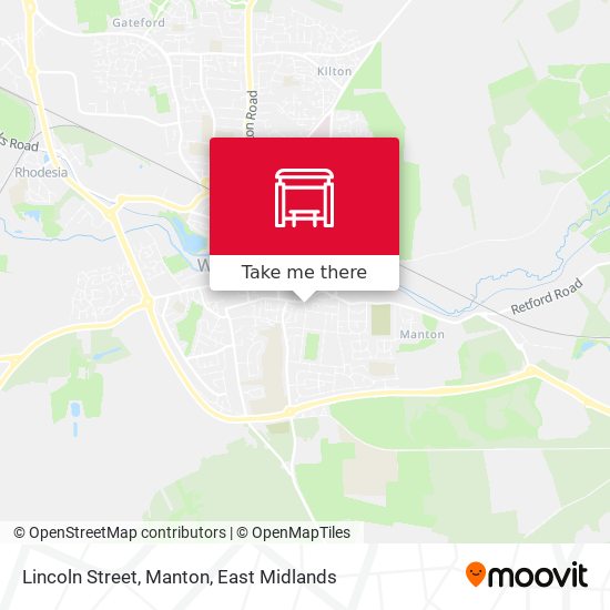 Lincoln Street, Manton map