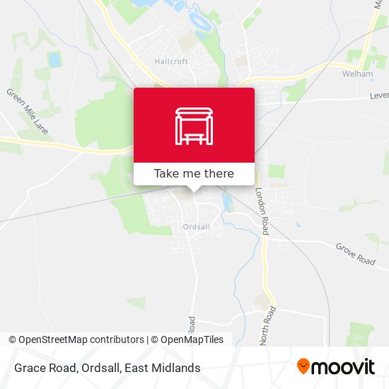 Grace Road, Ordsall map