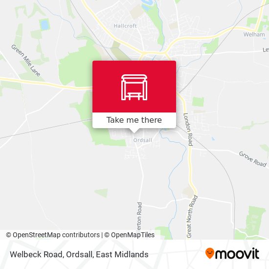 Welbeck Road, Ordsall map