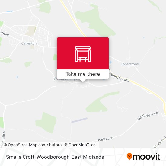 Smalls Croft, Woodborough map