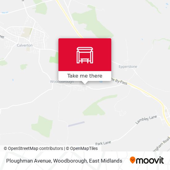Ploughman Avenue, Woodborough map