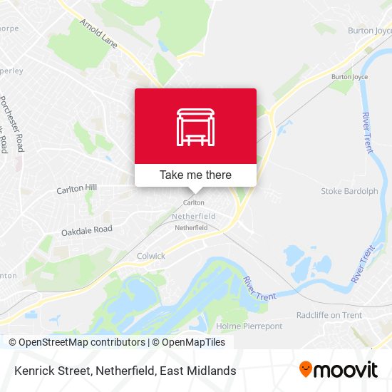 Kenrick Street, Netherfield map