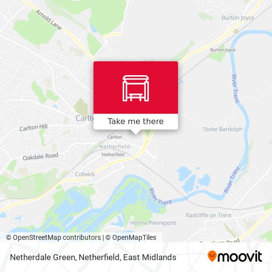 Netherdale Green, Netherfield map