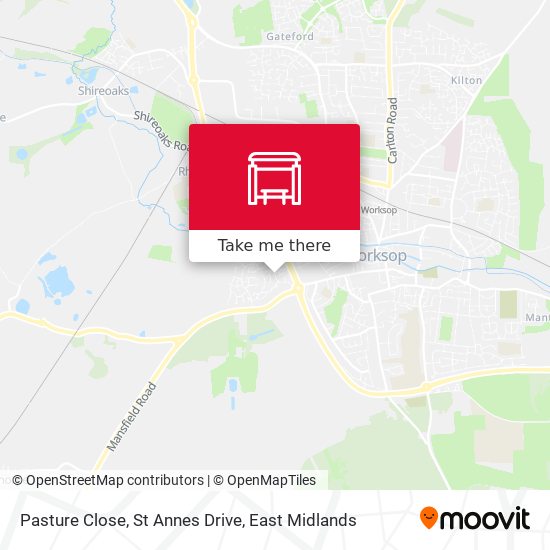 Pasture Close, St Annes Drive map