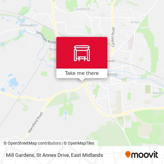 Mill Gardens, St Annes Drive map