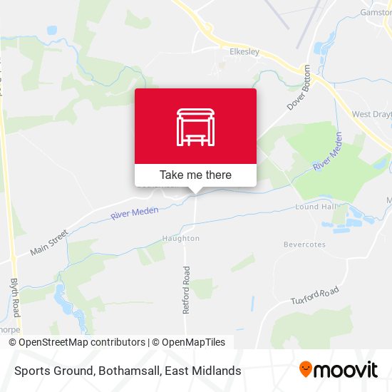 Sports Ground, Bothamsall map