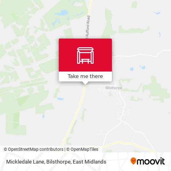 Mickledale Lane, Bilsthorpe map
