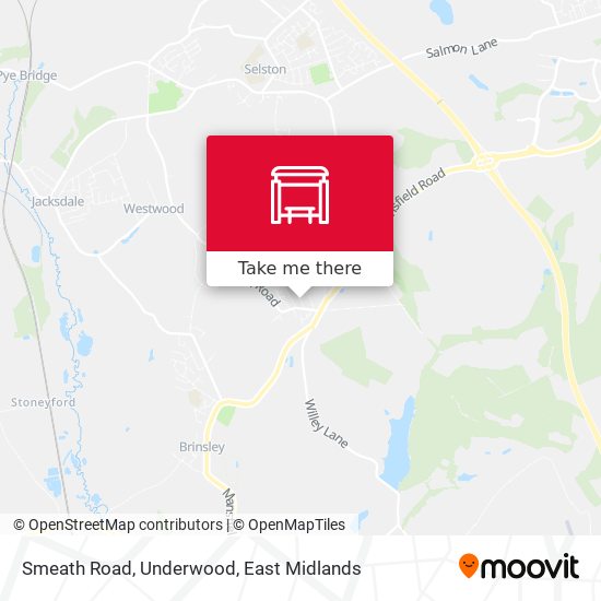 Smeath Road, Underwood map