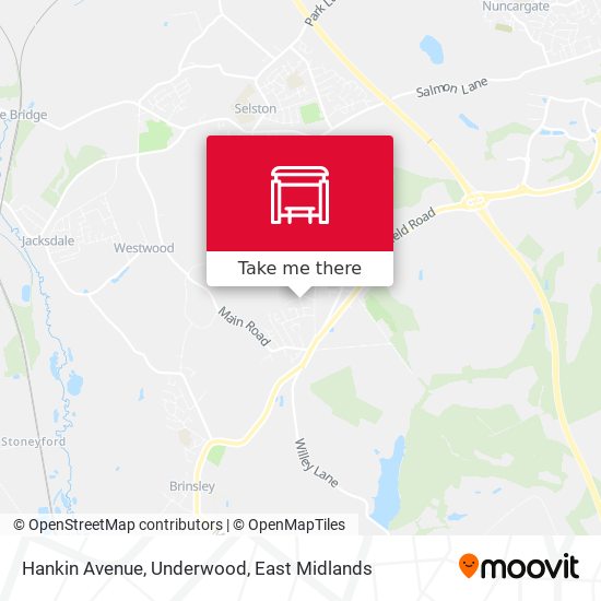 Hankin Avenue, Underwood map