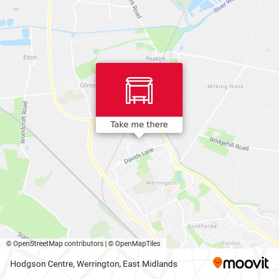 Hodgson Centre, Werrington map