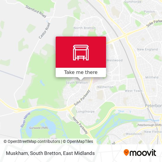 Muskham, South Bretton map